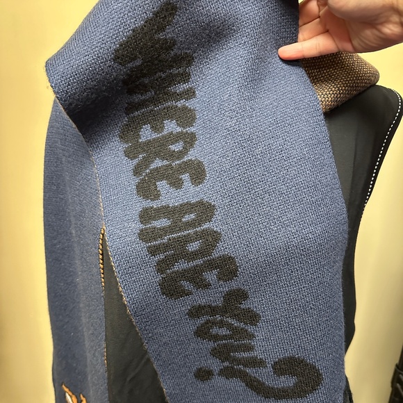 NWT! Rare! Coach X Scooby Doo! Muffler Women's/Unisex Scarf In Merino Wool CF874 - Picture 3 of 8